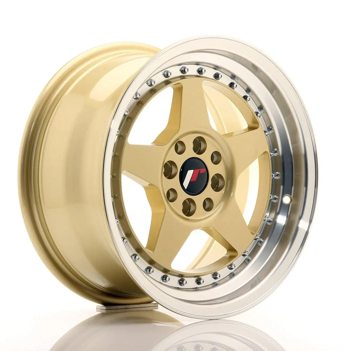 Japan Racing Wheels Jr6 Gold 16*8 1