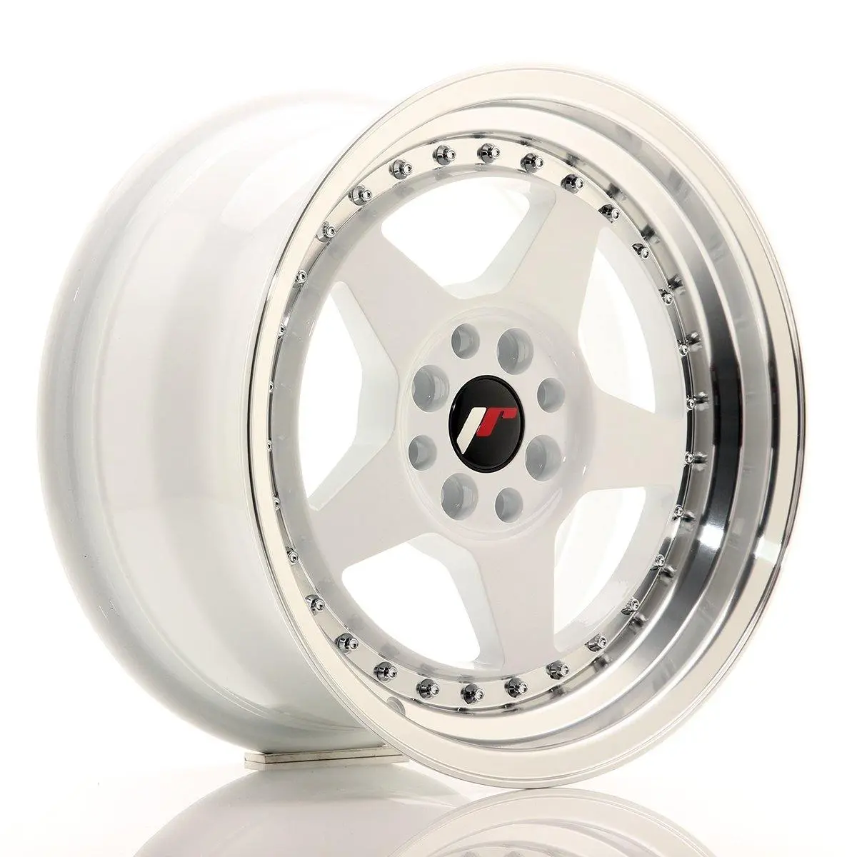 Japan Racing Wheels Jr6 White 16*8 1