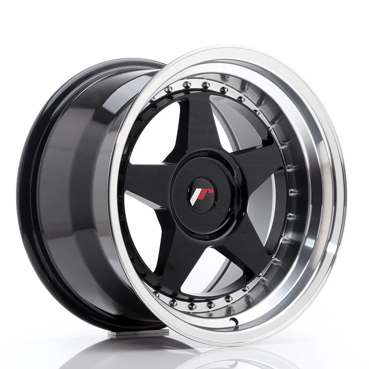 Japan Racing Wheels Jr6 Glossy Black 17*10 1