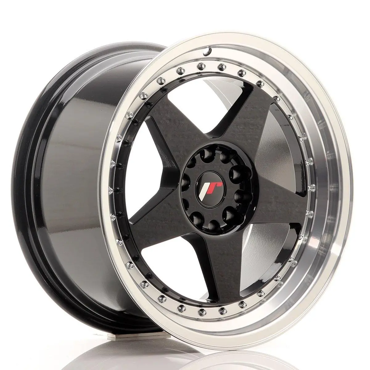 Japan Racing Wheels Jr6 Glossy Black 18*9.5 1