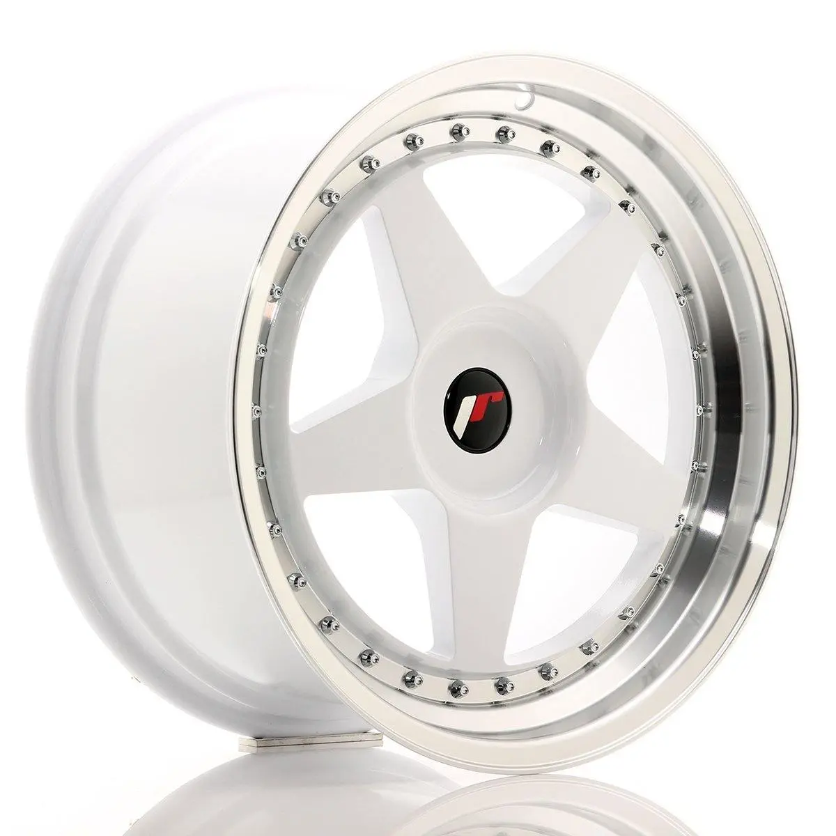 Japan Racing Wheels Jr6 White 18*9.5 1