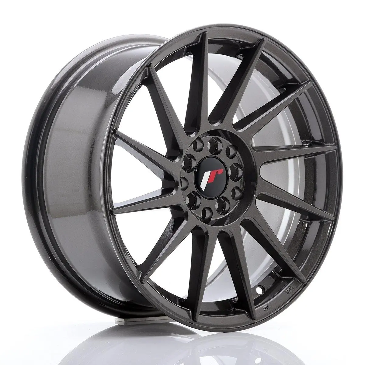 Japan Racing Wheels Jr22 Hyper Gray 17*8 1
