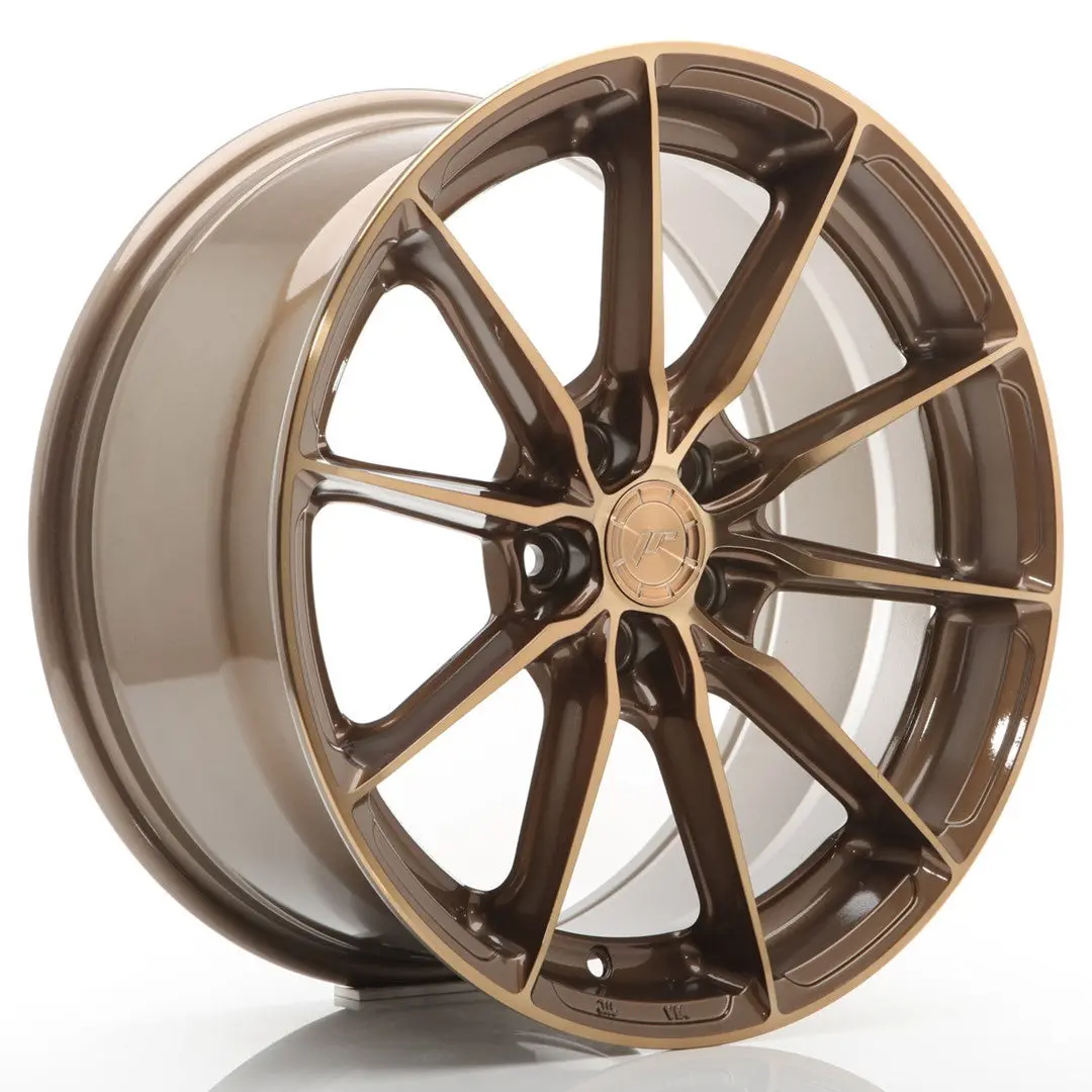 Japan Racing Wheels Jr37 Platinum Bronze 17*8 1