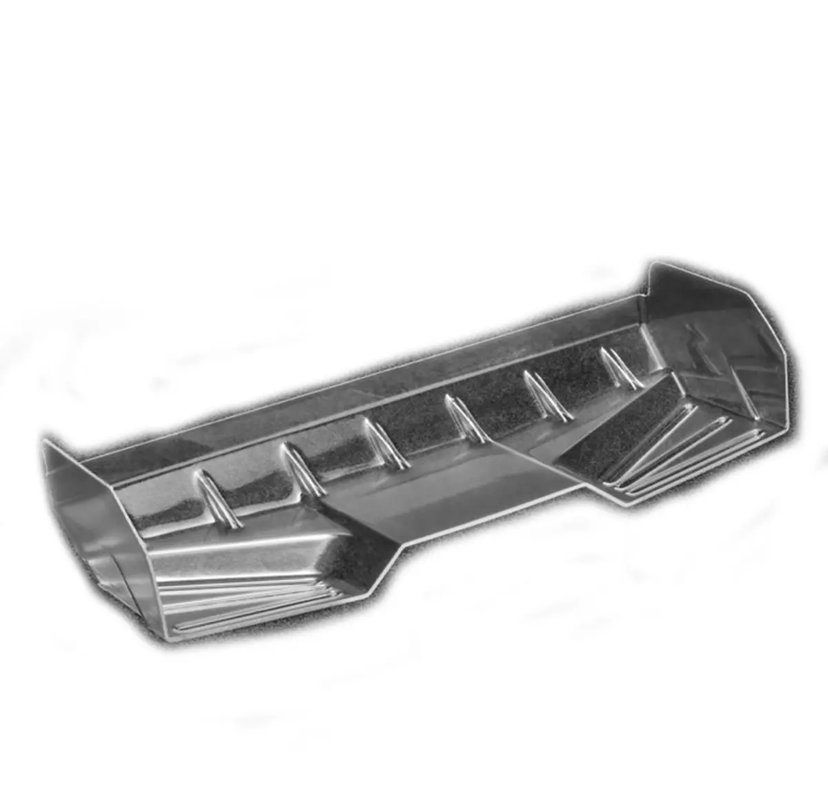 Jconcepts Finnisher 1/8 Polycarbonate Rear Wing (Pre-Trimmed) (Clear) 508 1