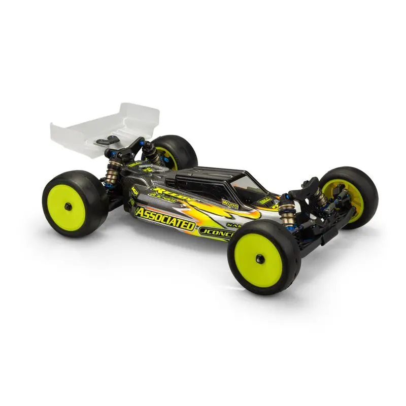 Jconcepts Rc10 B7/B7d "F2" Body W/Turf & Carpet Wings (Clear) 0614 1