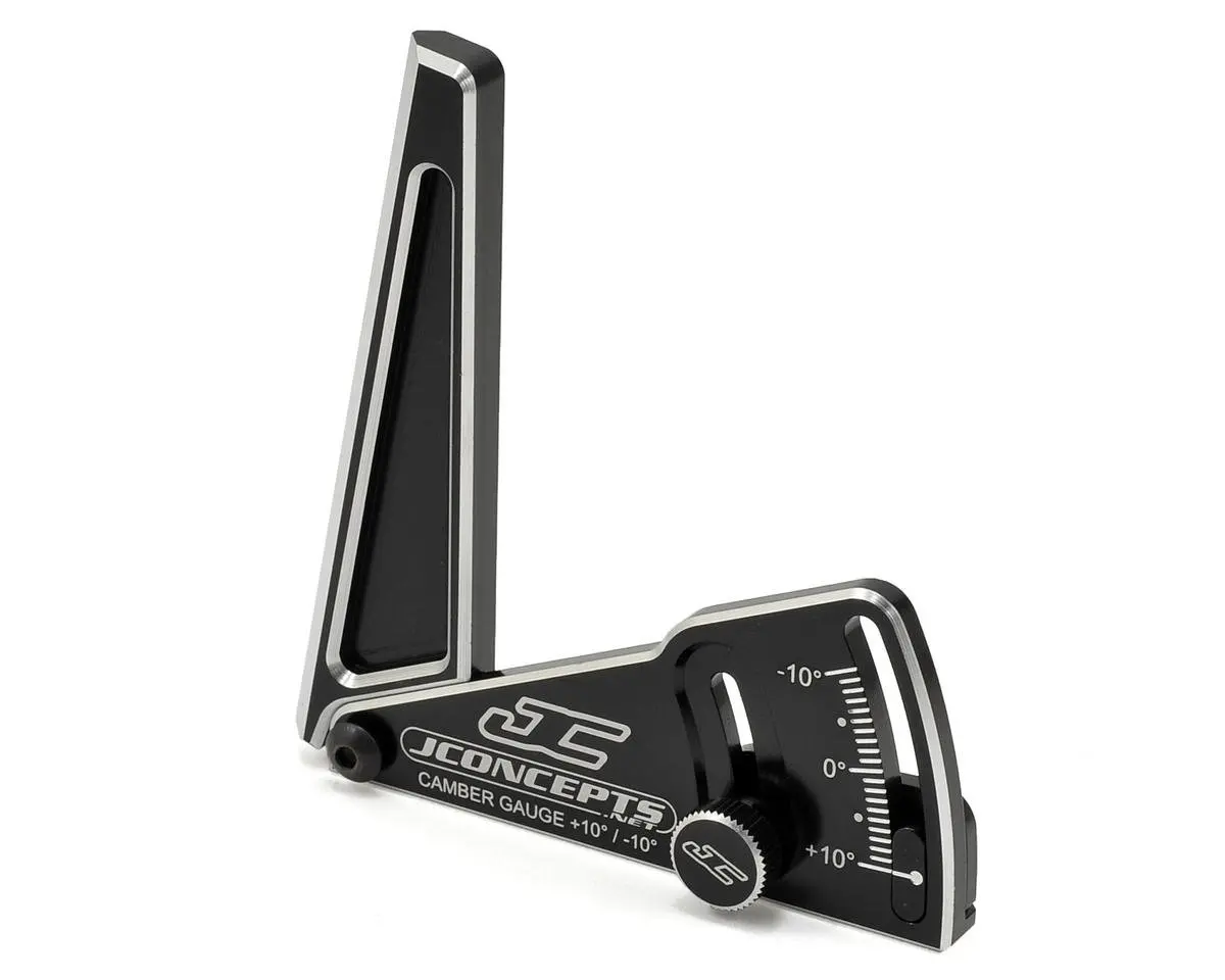 Jconcepts Aluminum Camber Gauge (85Mm) (Black) 2283-2 1