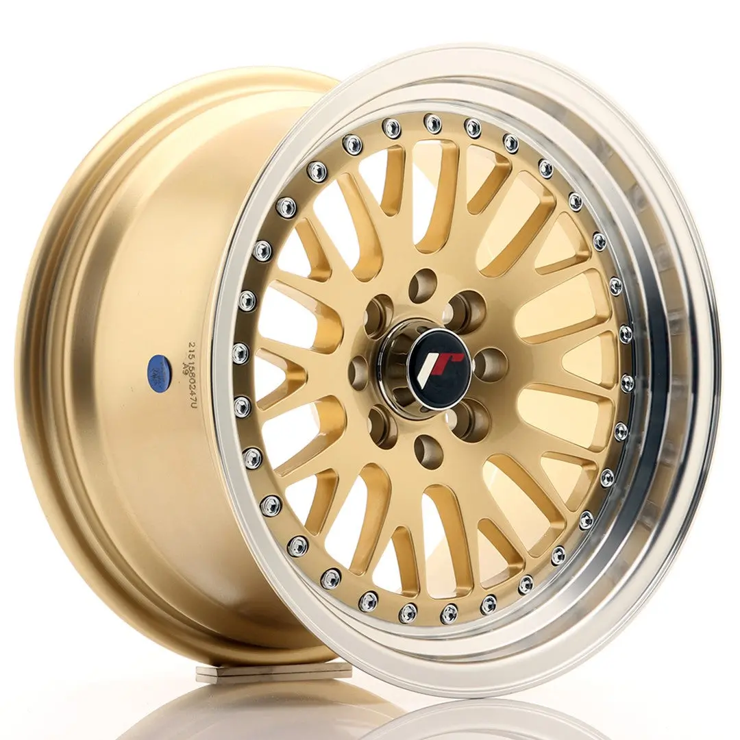 Japan Racing Wheels Jr10 Gold 15*8 1