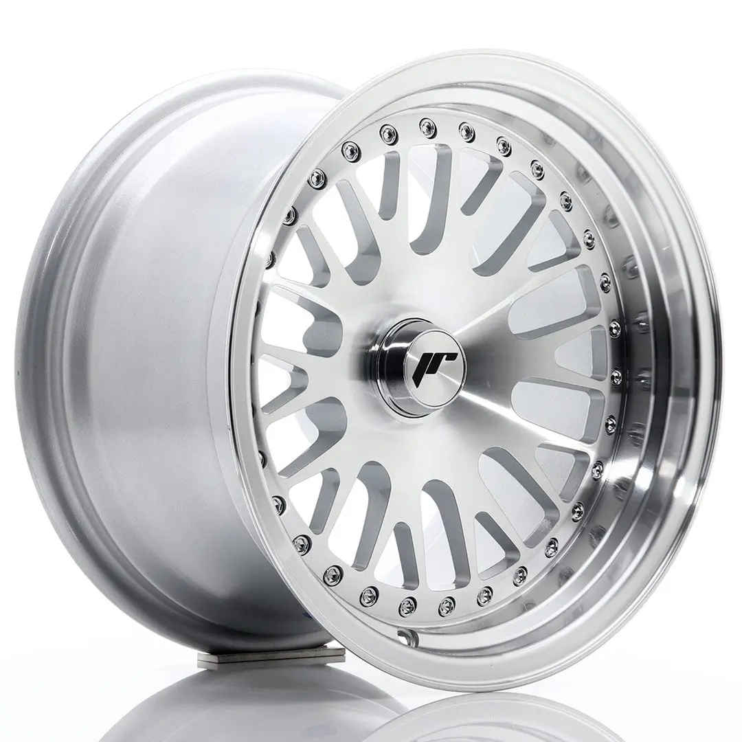Japan Racing Wheels Jr10 Machined Silver 15*9 1