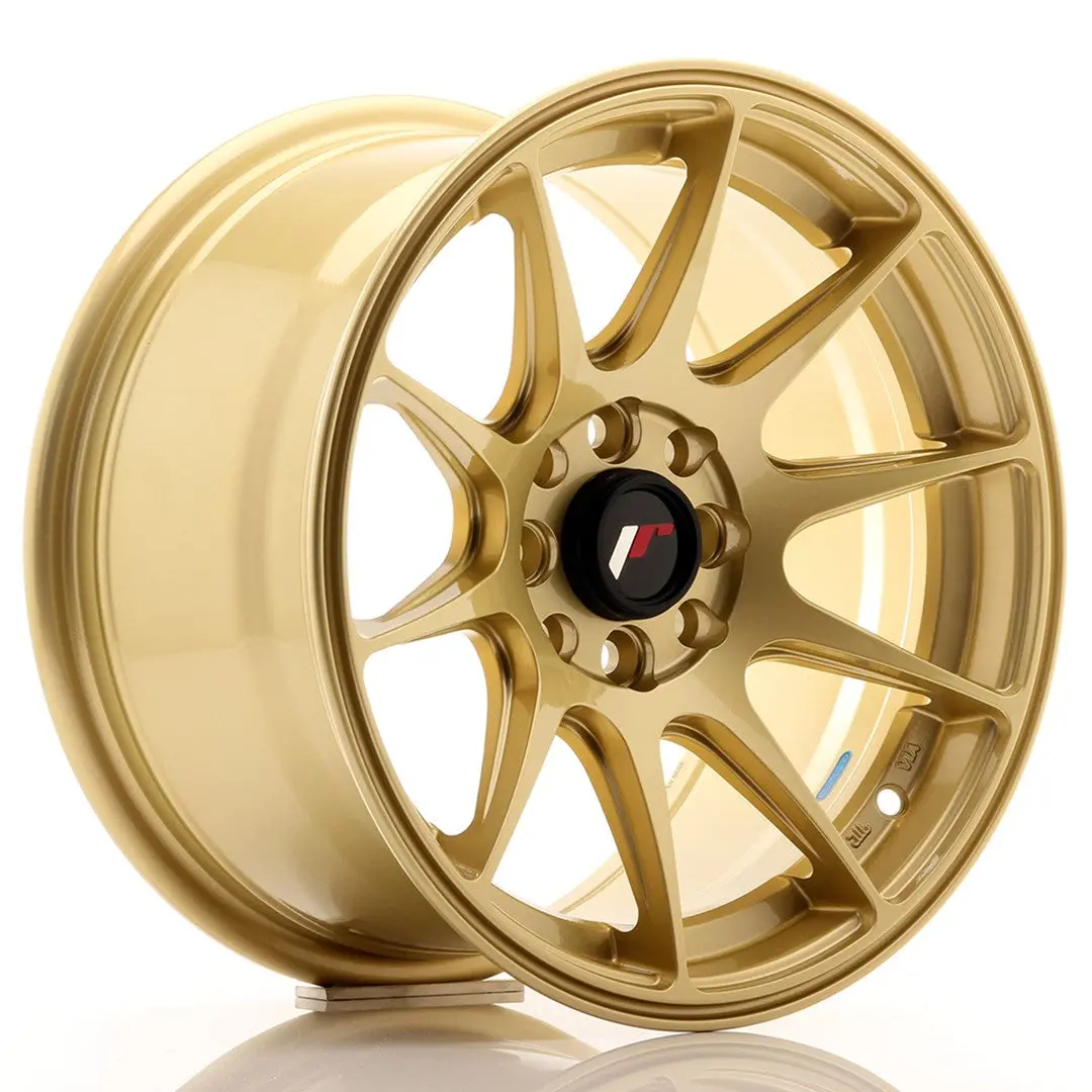 Japan Racing Wheels Jr11 Gold 15*8 1