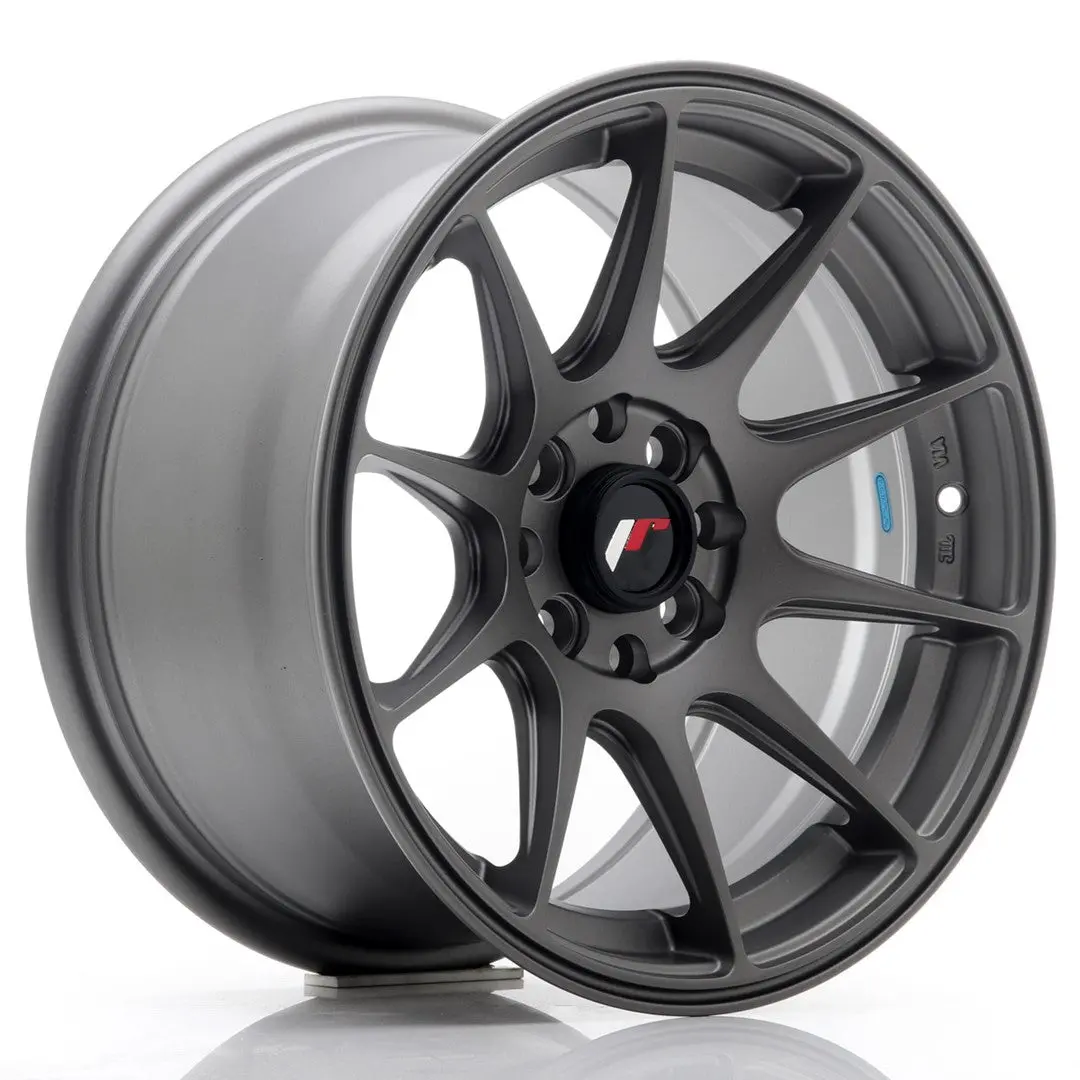 Japan Racing Wheels Jr11 Gun Metal 15*8 1