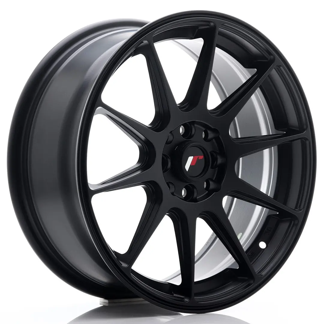 Japan Racing Wheels Jr11 Matt Black 17*7.25 1