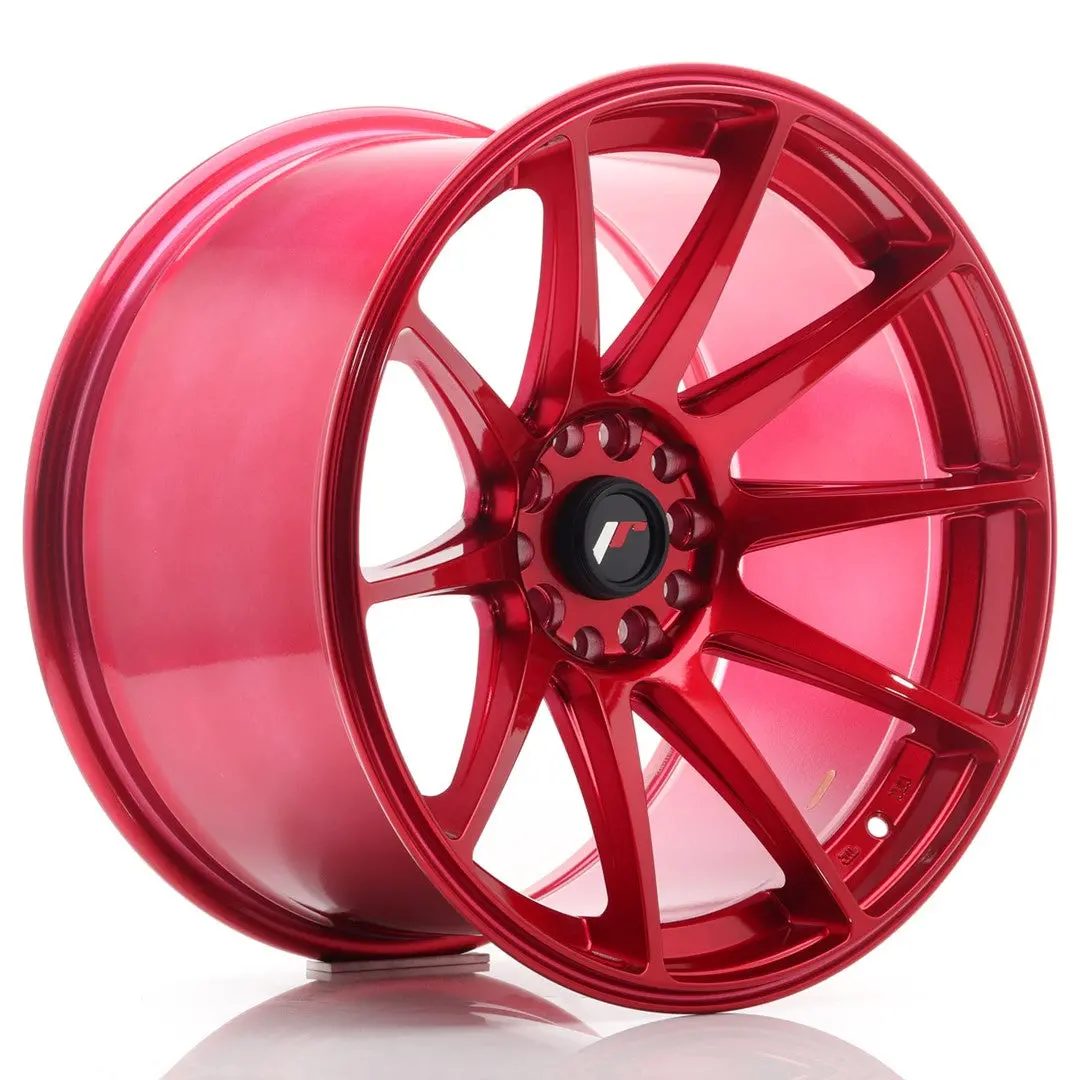 Japan Racing Wheels Jr11 Platinum Red 18*10.5 1