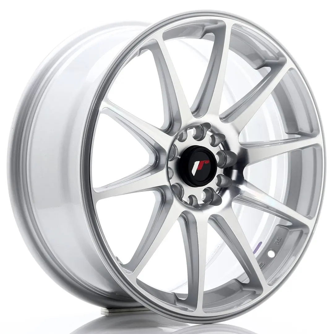 Japan Racing Wheels Jr11 Silver Machined 18*7.5 1