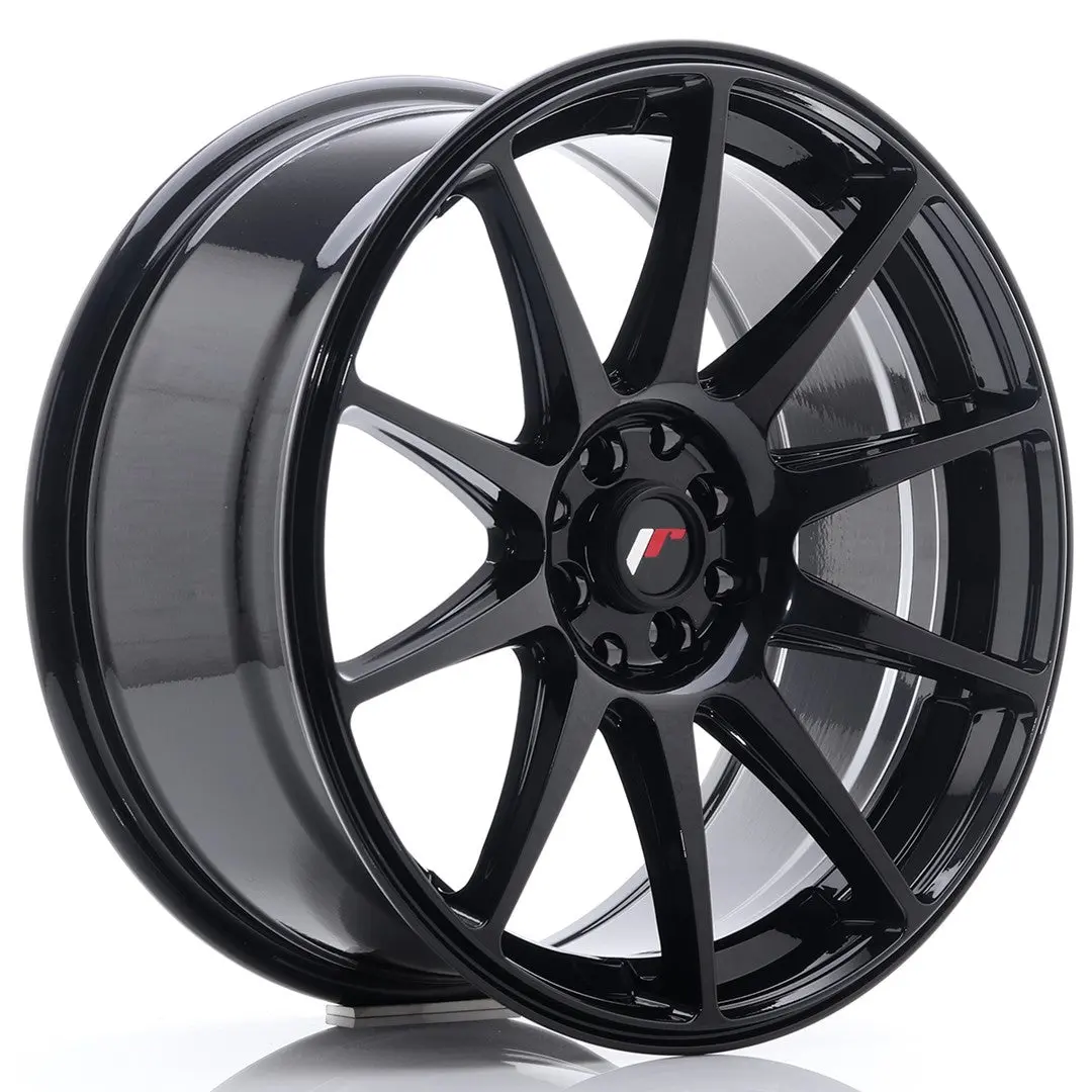 Japan Racing Wheels Jr11 Glossy Black 18*8.5 1