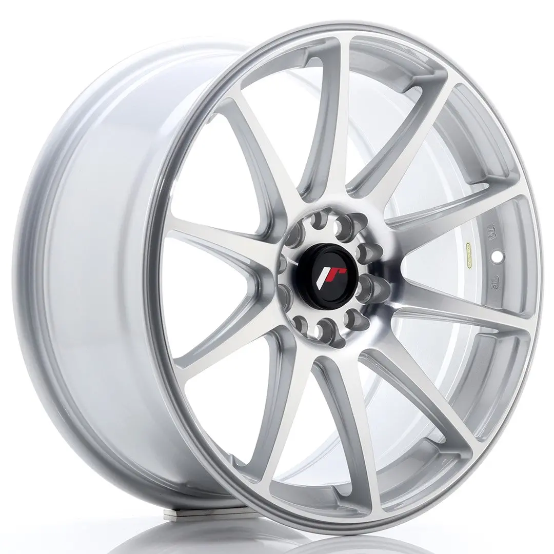 Japan Racing Wheels Jr11 Hiper Silver 18*8.5 1