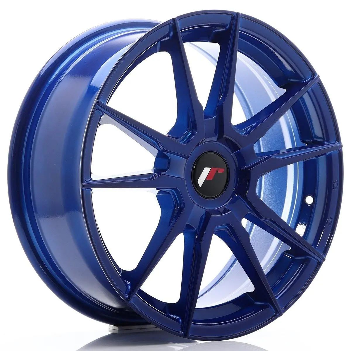 Japan Racing Wheels Jr21 Platinum Blue 17*7 1