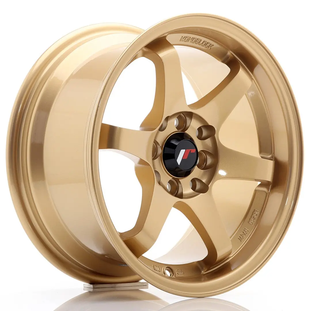 Japan Racing Wheels Jr3 Gold 15*8 1