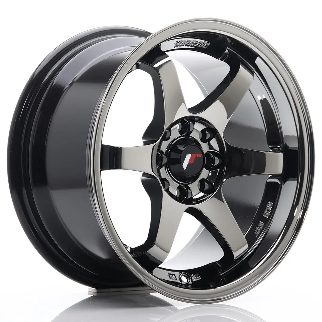 Japan Racing Wheels Jr3 Black Chrome 15*8 1