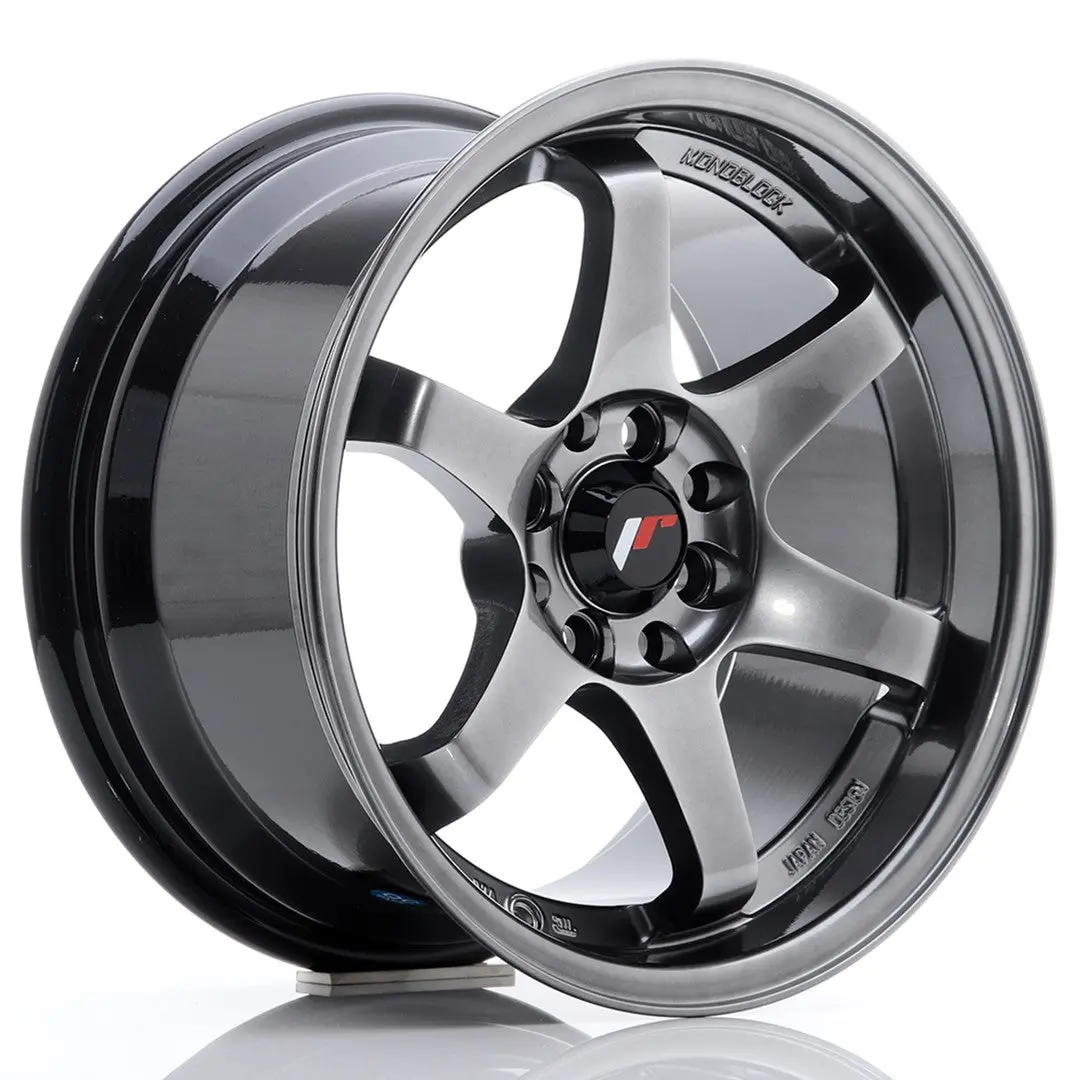 Japan Racing Wheels Jr3 Hyper Black 15*8 1
