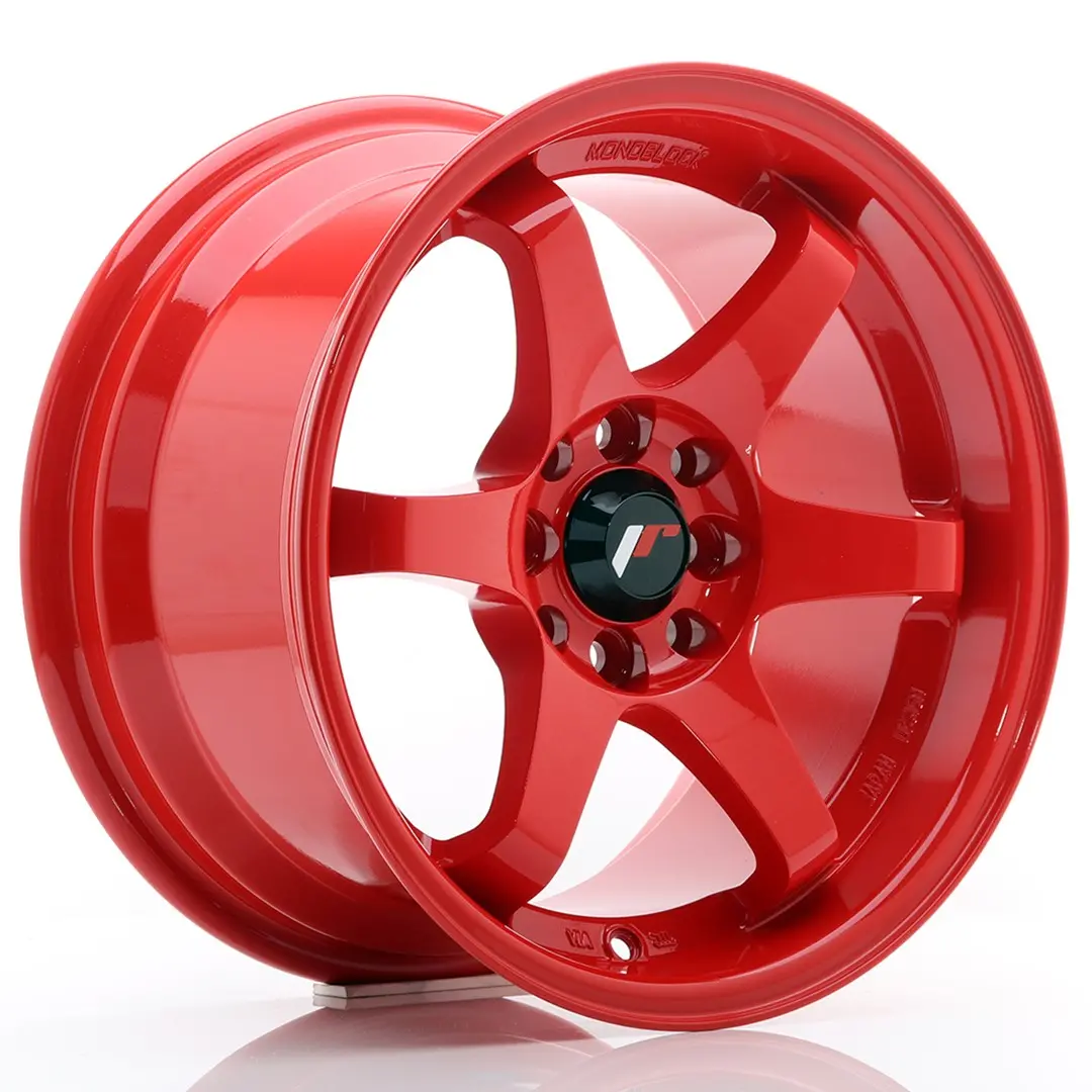 Japan Racing Wheels Jr3 Red 15*8 1