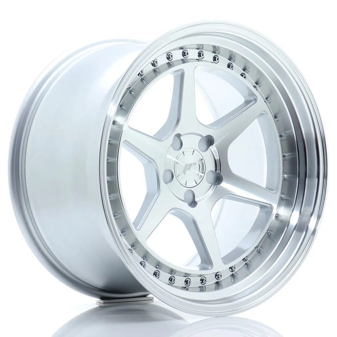 Japan Racing Wheels Jr43 Blank Silver W/Machined Face 18*10.5 1