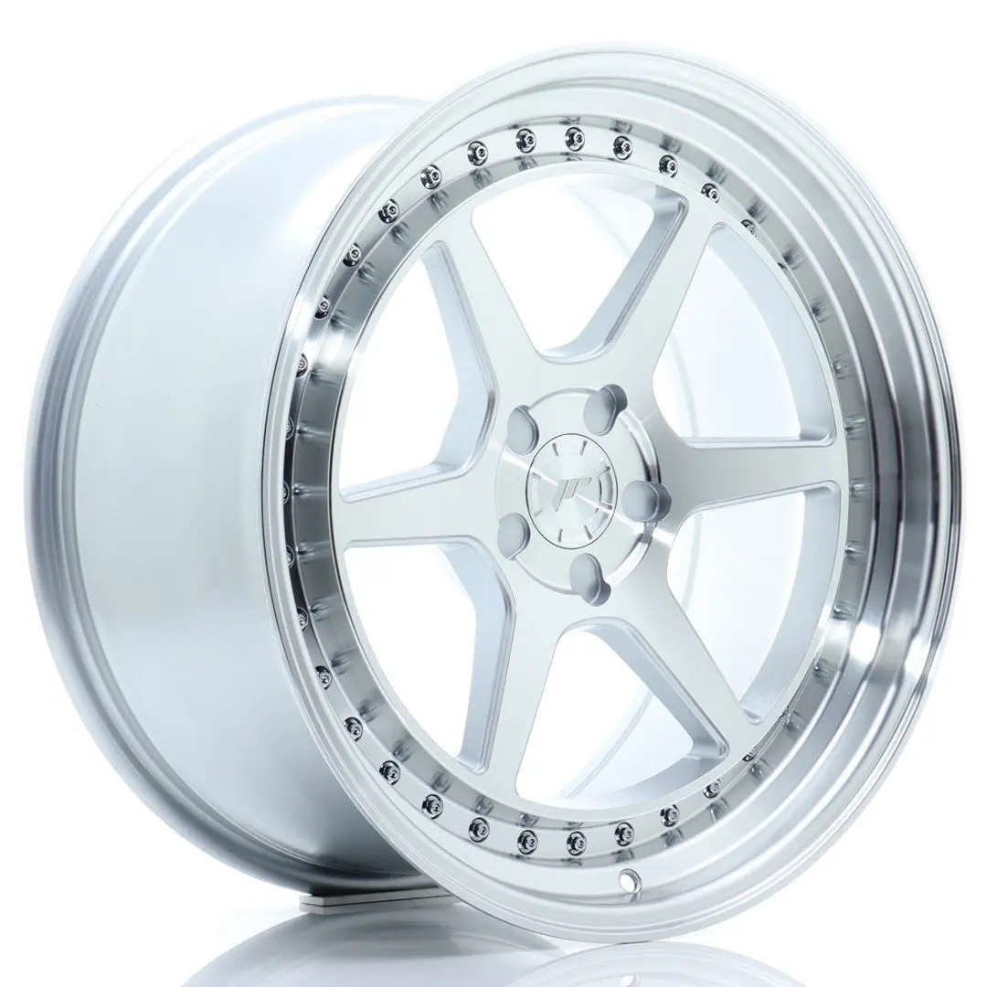 Japan Racing Wheels Jr43 Blank Silver W/Machined Face 19*9.5 1