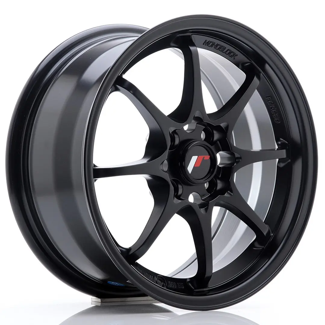 Japan Racing Wheels Jr5 Matt Black 15*7 1