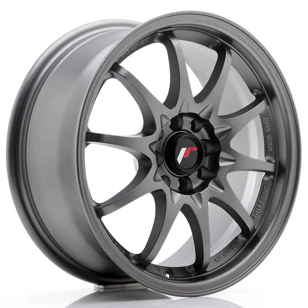 Japan Racing Wheels Jr5 Matt Gun Metal  16*7 1