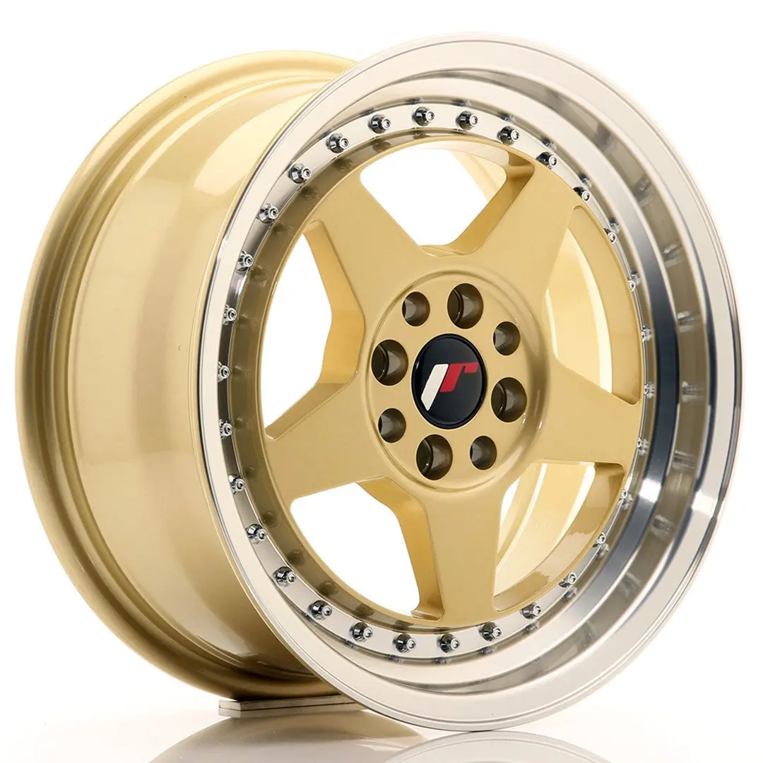 Japan Racing Wheels Jr6 Gold 15*7 1