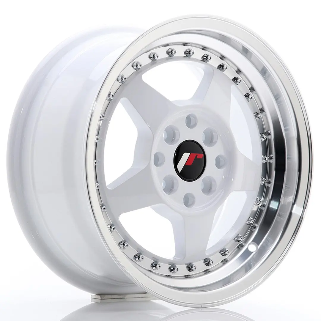 Japan Racing Wheels Jr6 White 15*7 1