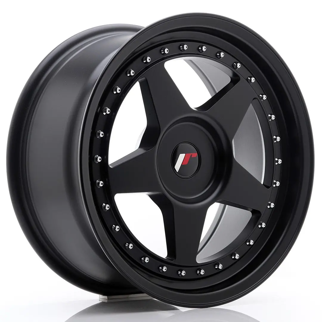 Japan Racing Wheels Jr6 Matt Black 17*8 1