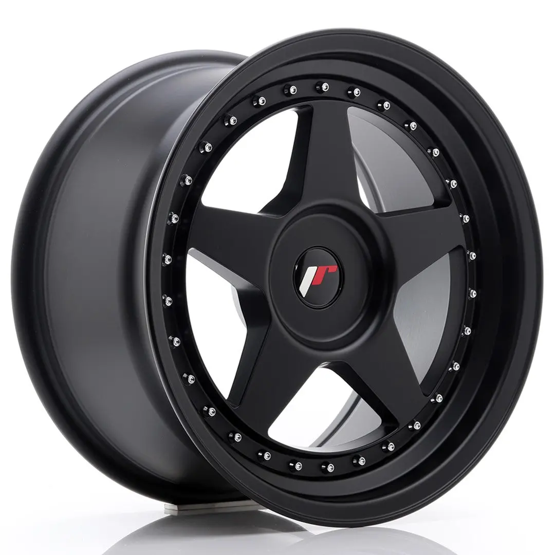 Japan Racing Wheels Jr6 Matt Black 17*9 1