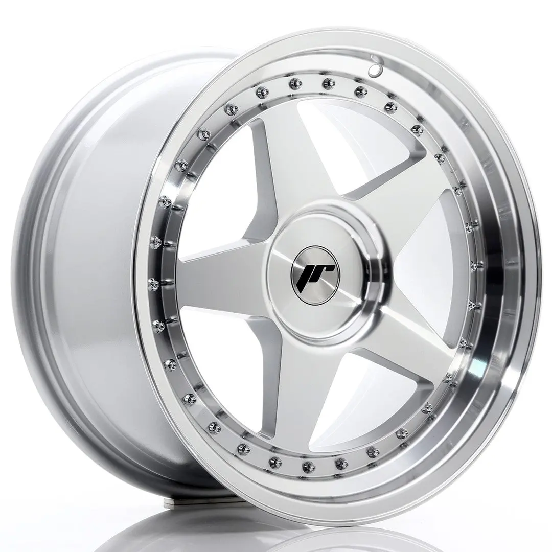 Japan Racing Wheels Jr6 Silver Machined Face 18*9.5 1