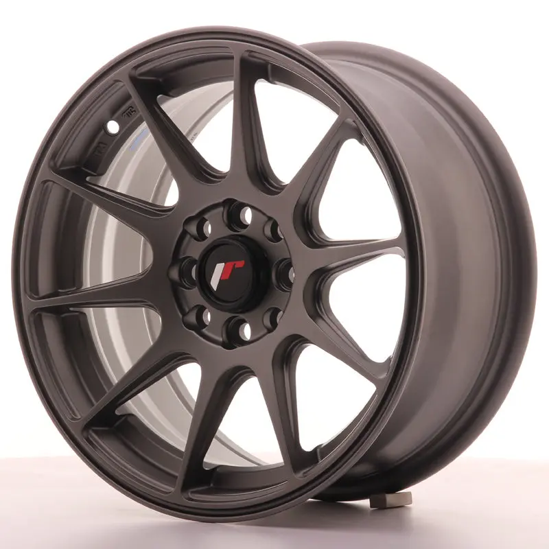 Japan Racing Wheels Jr11 Matt Gun Metal 15*7 1