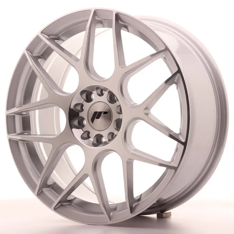 Japan Racing Wheels Jr18 Silver Machined 18*7.5 1