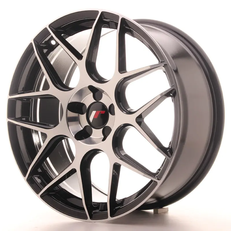 Japan Racing Wheels Jr18 Black Machined 19*8.5 1