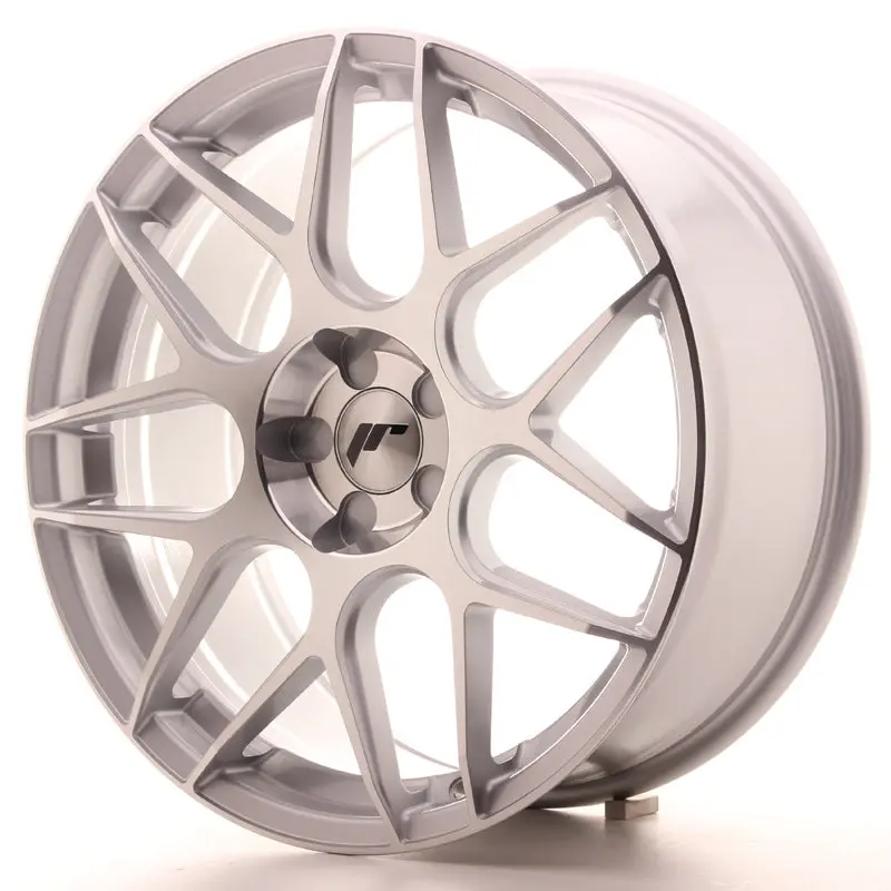 Japan Racing Wheels Jr18 Silver Machined 19*8.5 1