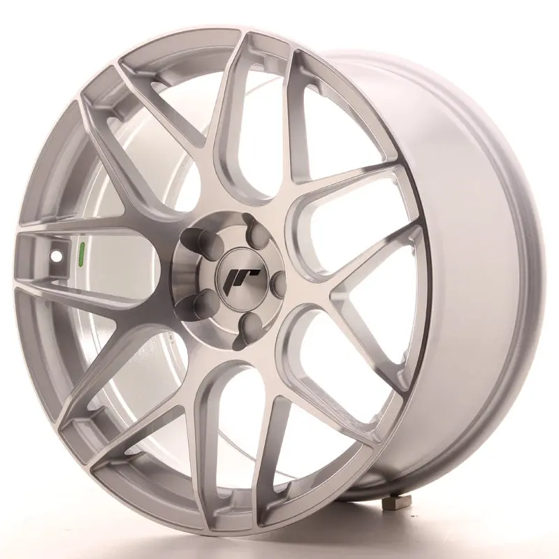 Japan Racing Wheels Jr18 Silver Machined 19*9.5 1