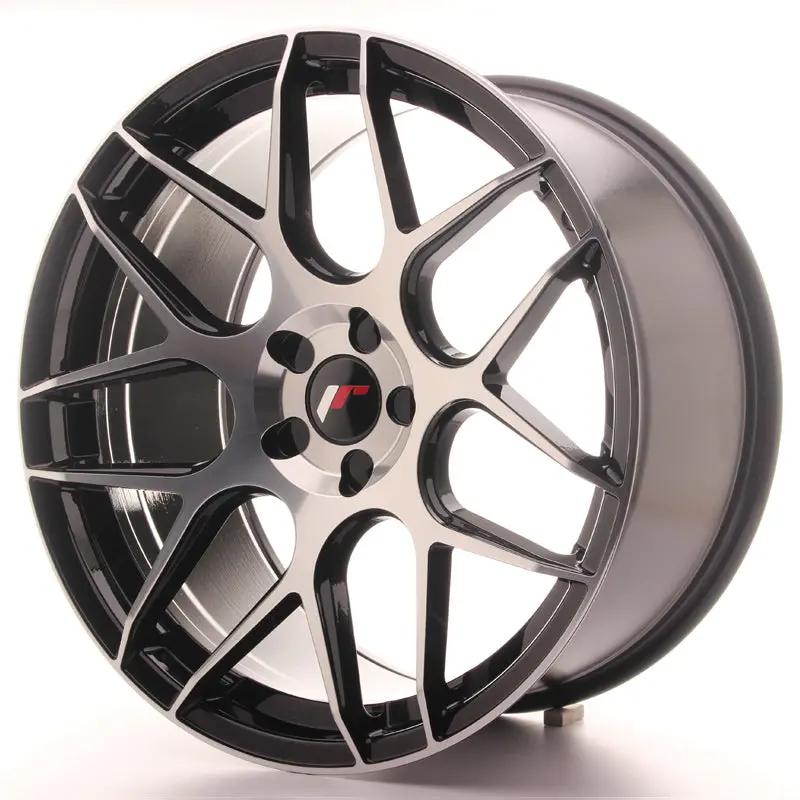 Japan Racing Wheels Jr18 Black Machined 20*10 1