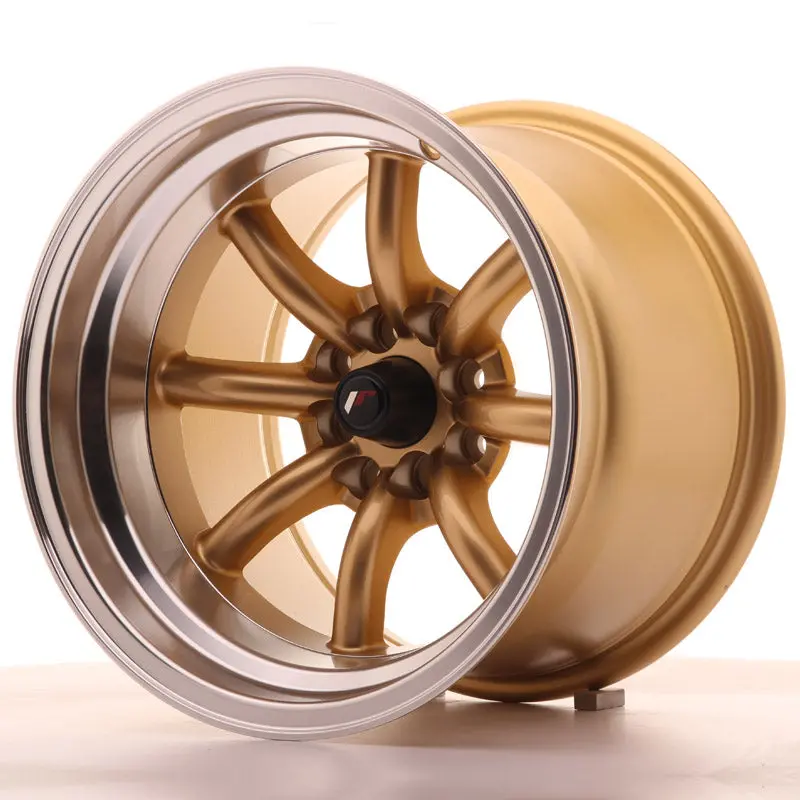 Japan Racing Wheels Jr19 Gold 15*10.5 1