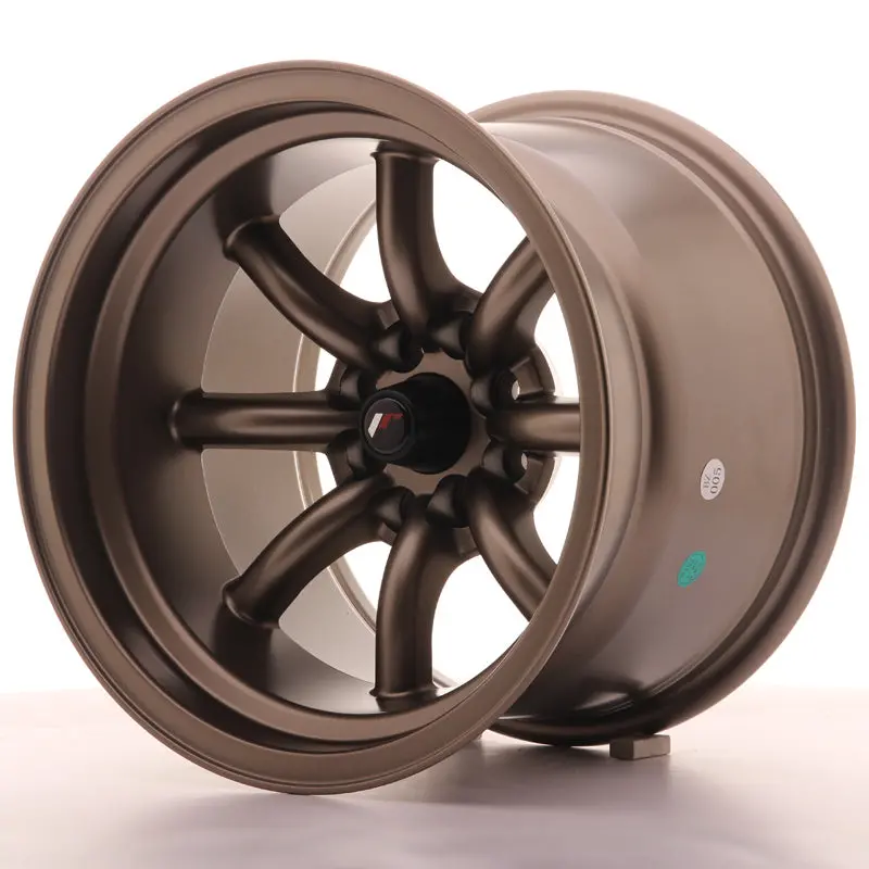 Japan Racing Wheels Jr19 Matt Bronze 15*10.5 1