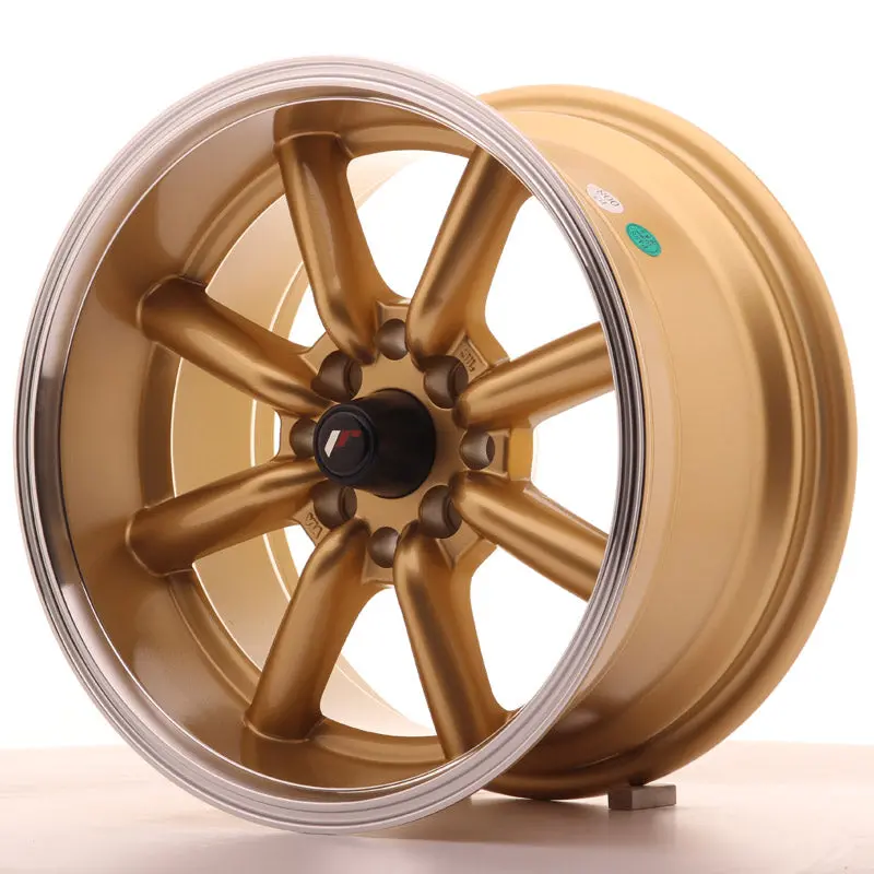 Japan Racing Wheels Jr19 Gold 15*8 1