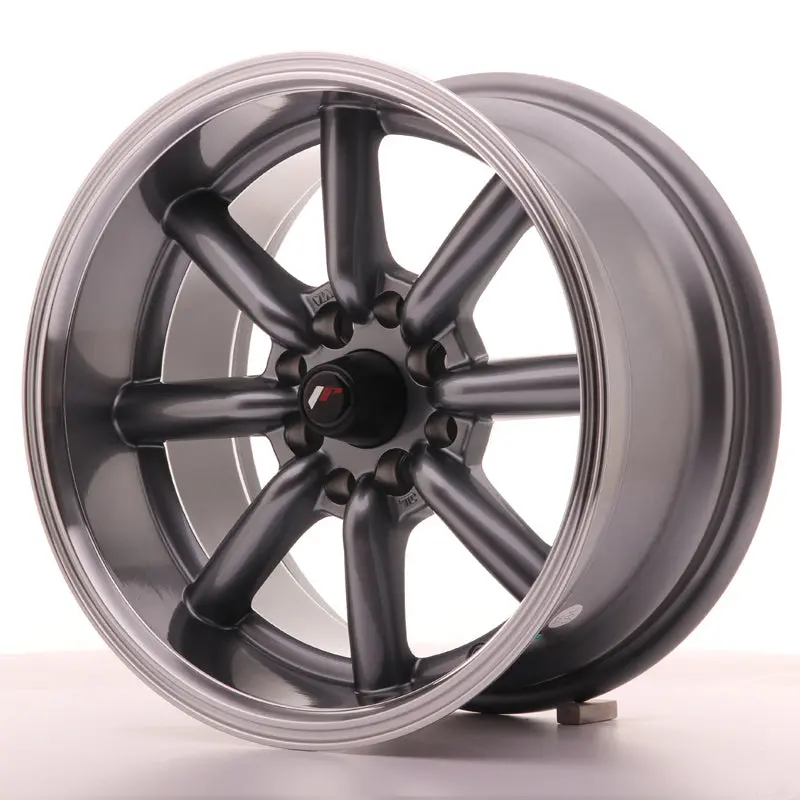 Japan Racing Wheels Jr19 Gun Metal 15*8 1