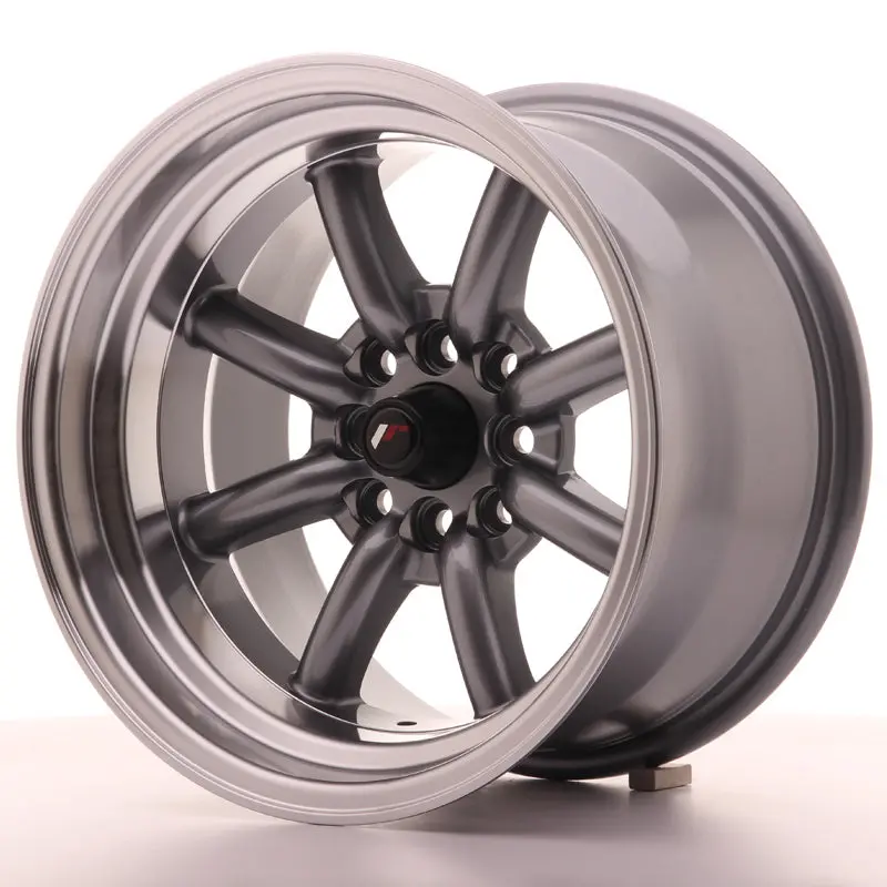 Japan Racing Wheels Jr19 Gun Metal 15*9 1