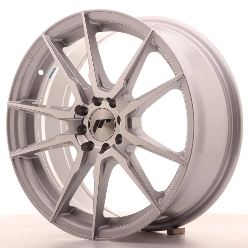 Japan Racing Wheels Jr21 Silver 17*7 1