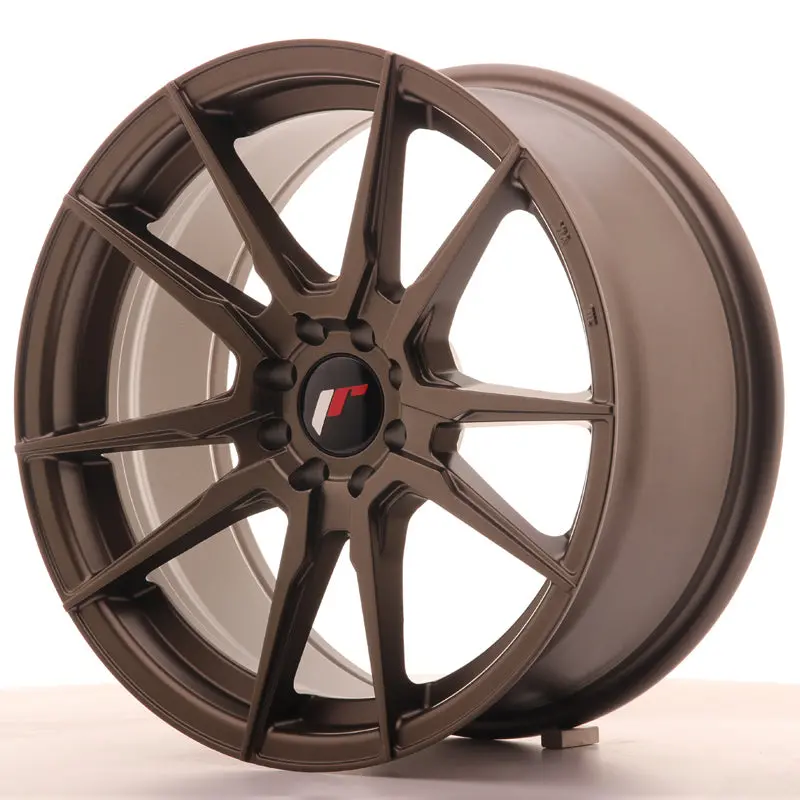 Japan Racing Wheels Jr21 Matt Bronze 17*8 1