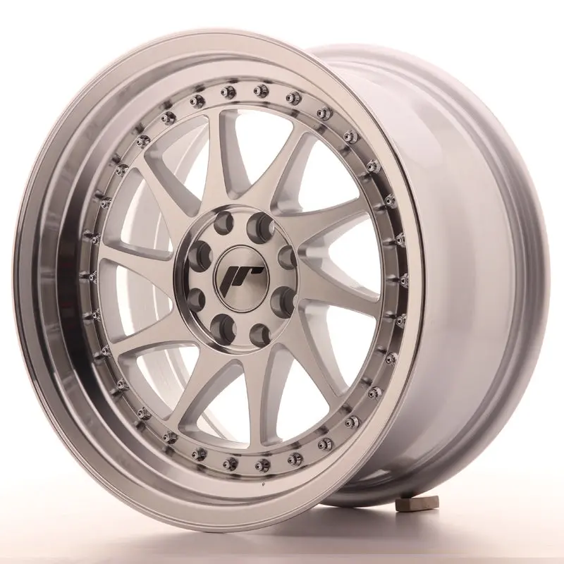 Japan Racing Wheels Jr26 Silver 16*8 1