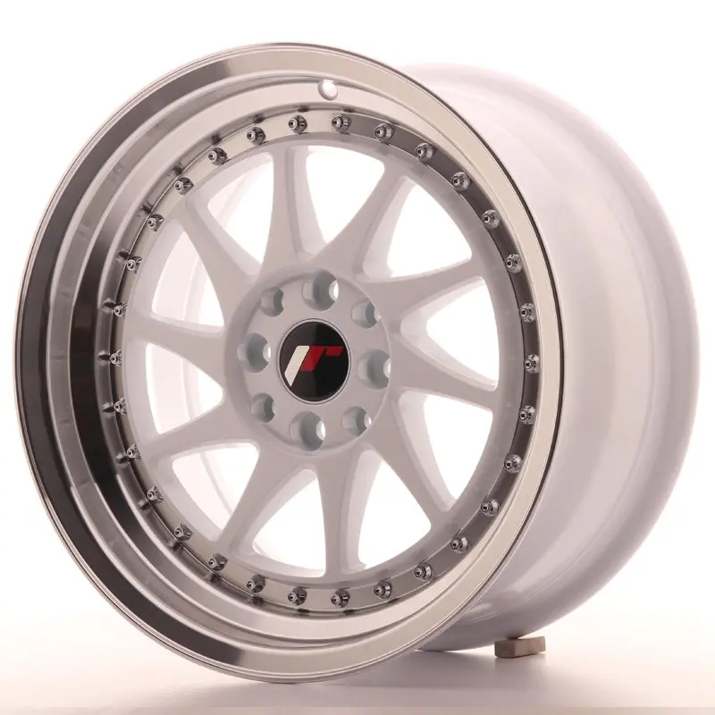 Japan Racing Wheels Jr26 White 16*8 1