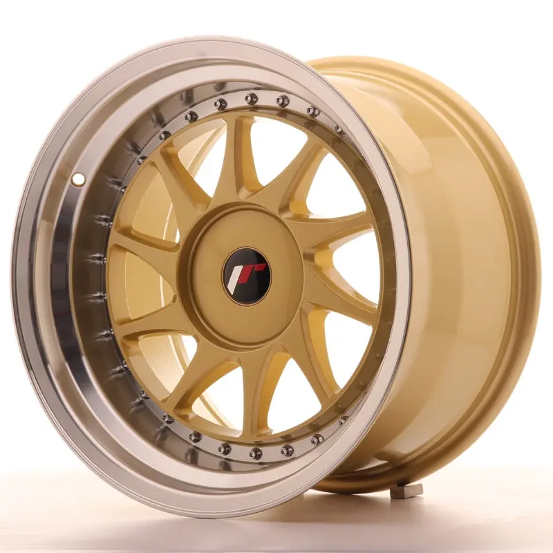 Japan Racing Wheels Jr26 Blank Gold 17*10 1