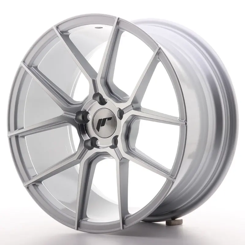 Japan Racing Wheels Jr30 Silver Machined 18*8.5 1